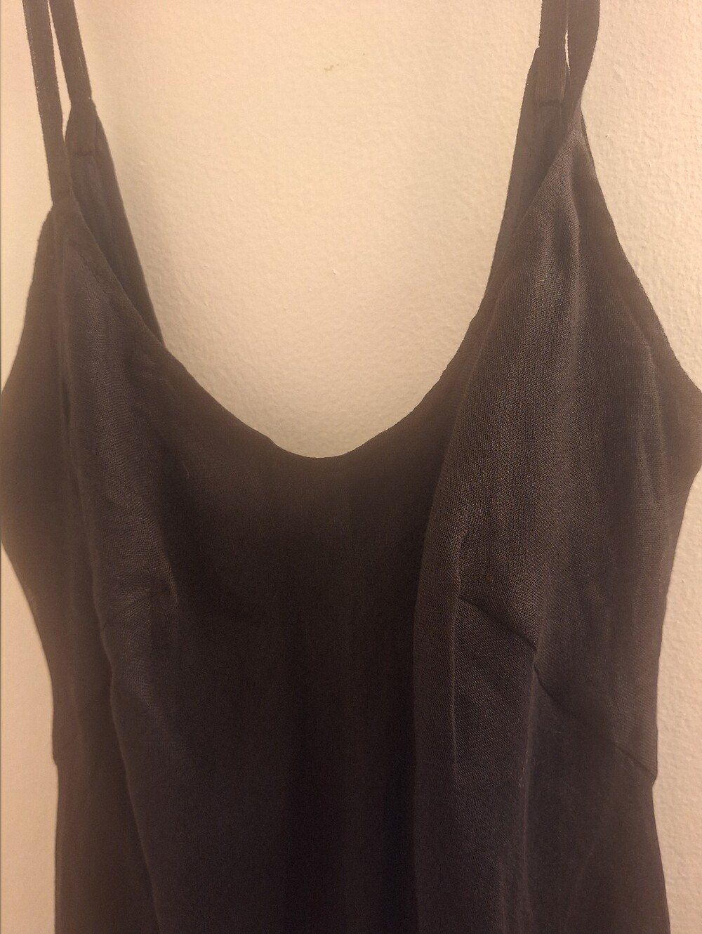 Black Spaghetti Strap Spaghetti Strap BANANA REPUBLIC DRESS, 2000, SZ 10